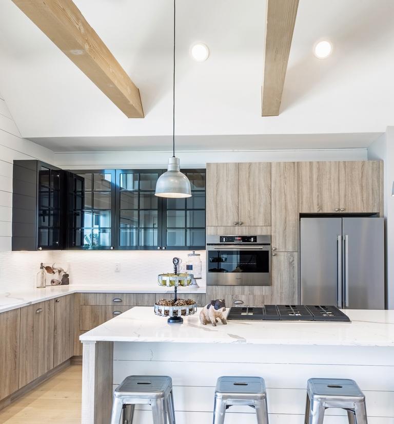 kitchen in Blackwood home in Bozeman, MT
