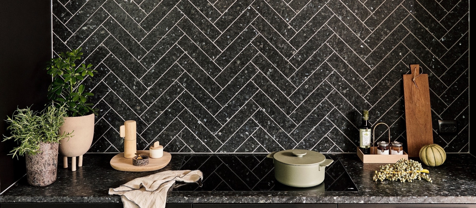 Lundhs Real Stone Tile in Emerald® - Photo by Morten Rakke for Lundhs