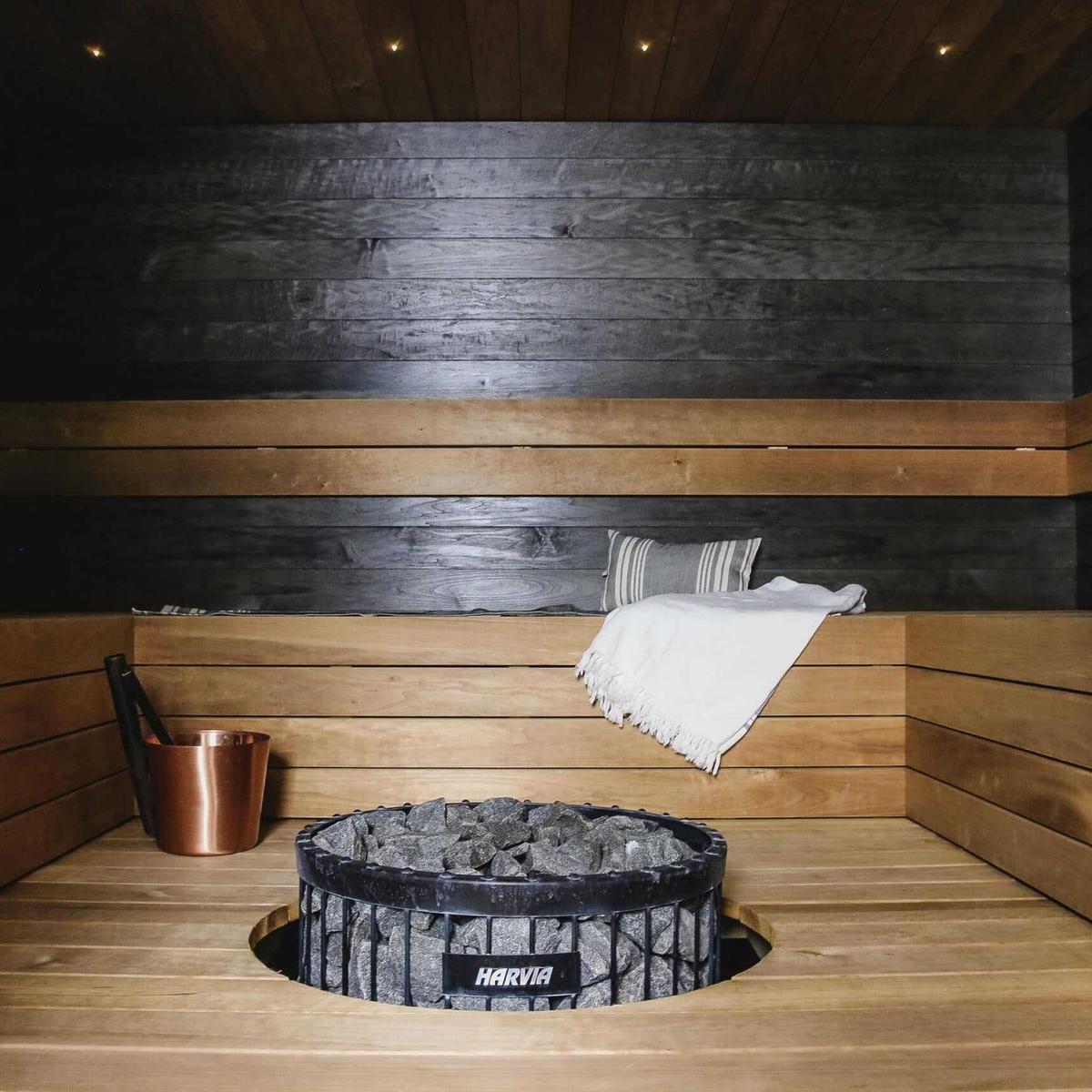 Siparila: Kuulas Wood Interior/Sauna Panels – "Black"