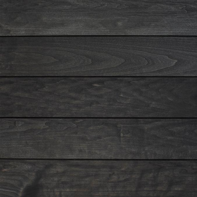 Siparila: Kuulas Wood Interior/Sauna Panels – "Black" Swatch