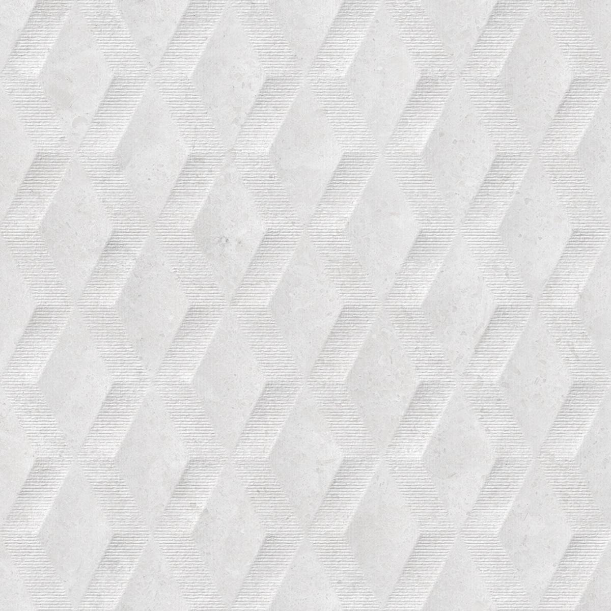 Azuvi: Rhomb Tile – White