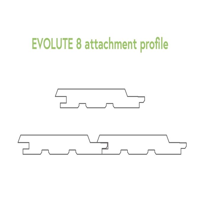 Siparila - Evolute 8 attachment profile